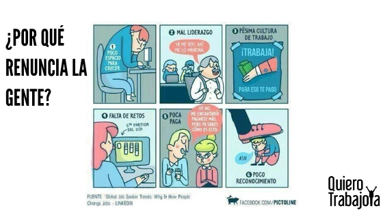 ¿Por qué renuncia la gente?